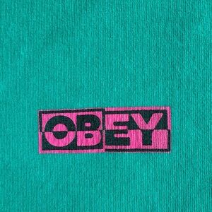 Obey Teal T-shirt
